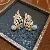 Wholesale Medieval Vintage Silver Needle Earrings with Pearls - 57# geometric pattern pearl earrings
