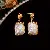 Wholesale Medieval Vintage Silver Needle Earrings with Pearls - 71# Silver Needle-Gold Imitation Pearl Earrings