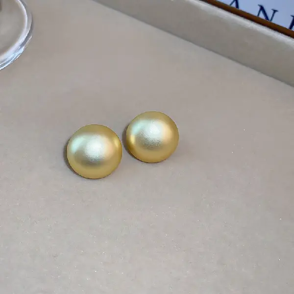 Silver Needle-Golden Hoop Earrings,tkmbeautysupply.com