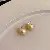 Silver Needle Earrings Wholesale | Quality & Versatility Supply - 15# silver needle-golden curved bean.