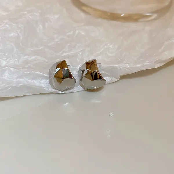 .29# silver needle-silver curved surface (real gold plating),tkmbeautysupply.com