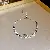 Wholesale Medieval Vintage Diamond Flower Bracelet Supply - 5# geometric square diamond bracelet