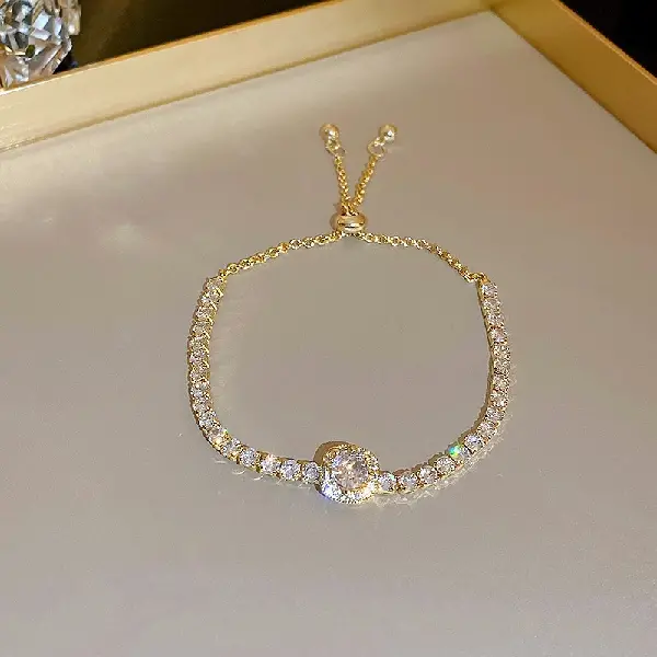 10# geometric square diamond bracelet,tkmbeautysupply.com