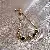 Wholesale Medieval Vintage Diamond Flower Bracelet Supply - 13# real gold electroplated circle retro bracelet