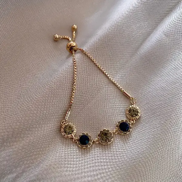 13# real gold electroplated circle retro bracelet,tkmbeautysupply.com