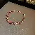 Wholesale Medieval Vintage Diamond Flower Bracelet Supply - 26# diamond zircon wave bracelet