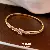 Wholesale Medieval Vintage Diamond Flower Bracelet Supply - 39# real gold electroplated zircon square bracelet