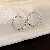 Sterling Silver Needle Earrings | Premium Wholesale Supply - 1# Silver Needle-Silver Irregular Circle Stud Earrings