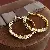 Silver Needle Earrings Wholesale | Premium Quality Supply - 99# gold-broken silver unique circle earrings