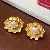 Silver Needle Diamond Flower Pearl Earrings Wholesale Supply - 31# silver needle pearl shell earrings