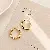 Silver Needle Diamond Flower Pearl Earrings Wholesale Supply - 39# Silver Needle-Golden Twist Earrings