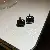 Silver Needle Diamond Flower Pearl Earrings Wholesale Supply - 96# earrings-gun black square