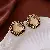 Silver Needle Diamond Flower Pearl Earrings Wholesale Supply - 106# Silver Needle-Golden Diamond Round Flower Stud Earrings