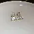 Silver Needle Diamond Flower Pearl Earrings Wholesale Supply - 131# silver needle-white trapezoid earrings (real gold plating)