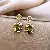 Wholesale Green Earrings with Zircon Flower - Light Luxury Supply - 2# silver needle-gold-green-round-butterfly