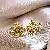 Wholesale Green Earrings with Zircon Flower - Light Luxury Supply - 12# silver needle-gold-green-flower