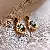 Wholesale Green Earrings with Zircon Flower - Light Luxury Supply - 15# silver needle-gold-green-white pearl