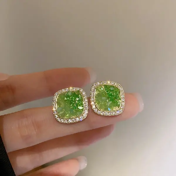 35# silver needle-green-square,tkmbeautysupply.com