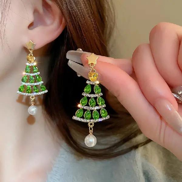 59# Silver Needle-Green-Christmas Tree,tkmbeautysupply.com