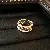 Wholesale Real Gold Plated Baroque Pearl Tulip Flower Ring Supply - 6# Ring-Golden Pearl Hollow Square