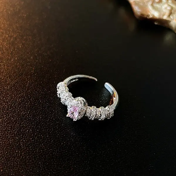 21# zircon oval open ring,tkmbeautysupply.com