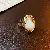 Wholesale Real Gold Plated Baroque Pearl Tulip Flower Ring Supply - 23# Geometric Irregular Pearl Open Ring