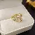 Wholesale Real Gold Plated Baroque Pearl Tulip Flower Ring Supply - 45# zircon snake ring