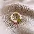 Wholesale Real Gold Plated Baroque Pearl Tulip Flower Ring Supply - Glaze Irregular Flower Ring