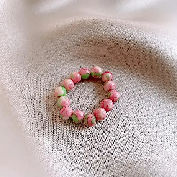 Colored Ceramic Opal Pearl Butterfly Ring,tkmbeautysupply.com