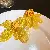 Wholesale Yellow Freshwater Pearl Butterfly Earrings for Retail - 7-silver needle yellow