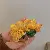 Wholesale Yellow Freshwater Pearl Butterfly Earrings for Retail - Silver Needle Mesh Flower Stud Earrings