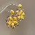 Wholesale Yellow Freshwater Pearl Butterfly Earrings for Retail - Silver Needle Raffia Hollow Flower Stud Earrings