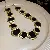 Wholesale Medieval Vintage Necklace | Luxury Pearl Supply - 17# necklace-square round crystal