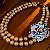 Wholesale Medieval Vintage Necklace | Luxury Pearl Supply - 28# Necklace-Diamond Pearl Flowers