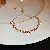 Vintage Geometric Zircon Bracelet Supply for Wholesale Retailers - 7# bracelet-environmentally friendly-gold-champagne color