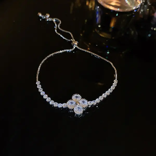 18# bracelet-real gold plating-silver,tkmbeautysupply.com