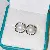 Wholesale Gold Plated Pearl Zircon Earrings for Women - 4013B white