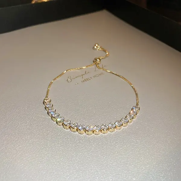 29# bracelet-gold (real gold plating),tkmbeautysupply.com