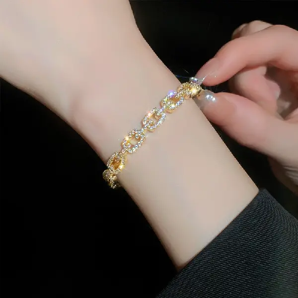 36# bracelet-gold,tkmbeautysupply.com
