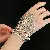 Vintage Geometric Zircon Bracelet Supply for Wholesale Retailers - 39# diamond multi-layered tassel bracelet