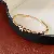 Vintage Geometric Zircon Bracelet Supply for Wholesale Retailers - 42# Fritillary H zircon buckle bracelet (real gold plating)