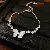 Vintage Geometric Zircon Bracelet Supply for Wholesale Retailers - 49# resin butterfly zircon bracelet