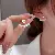 Silver Needle Accessories Wholesale Supply for Street Market Profit - 12-Silver Needle Love Pearl Stud Earrings