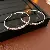 Silver Needle Accessories Wholesale Supply for Street Market Profit - 26-Silver Needle Round Pleated Twill Earrings