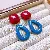 Silver Needle Accessories Wholesale Supply for Street Market Profit - 35-Silver Needle Water Drop Square Resin Stud Earrings