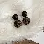 Silver Needle Accessories Wholesale Supply for Street Market Profit - 36-silver needle leather round leopard print earrings