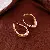 Silver Needle Accessories Wholesale Supply for Street Market Profit - 37-Silver needle U-shaped drop earrings