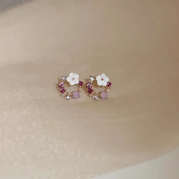 5# Silver Needle-Flowers.,tkmbeautysupply.com