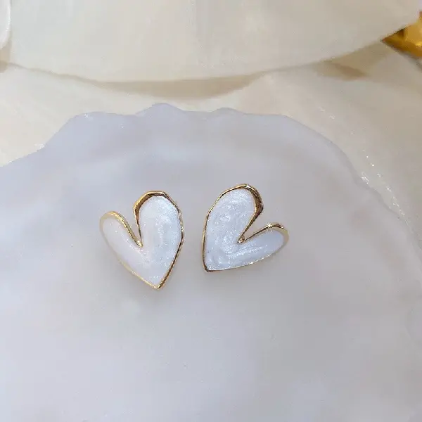 19# Silver Needle-White Heart.,tkmbeautysupply.com