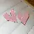 Silver Needle Accessories Wholesale Supply for Street Market Profit - 34# Silver Needle-Pink Heart.